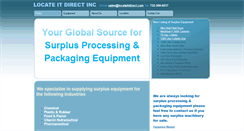 Desktop Screenshot of locateitdirect.com