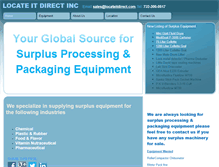 Tablet Screenshot of locateitdirect.com